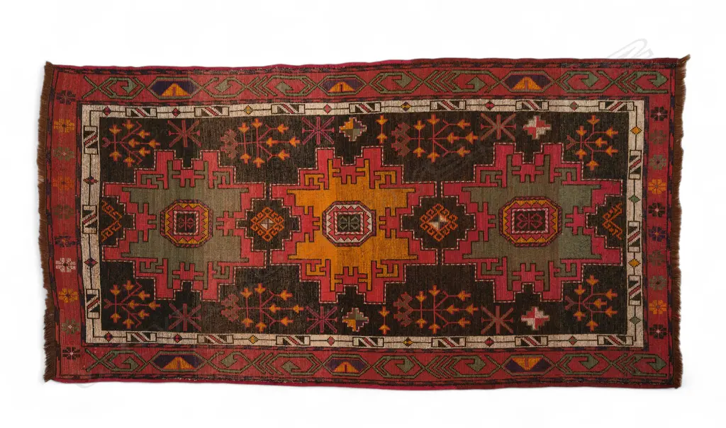 Kurdish Kazak wool pile rug, Image 1++